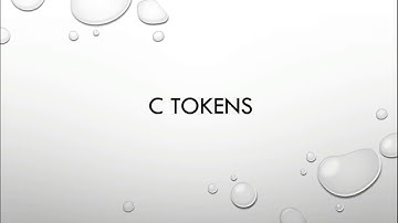 Learn C programming in Bangla (Part-2): Tokens of C program