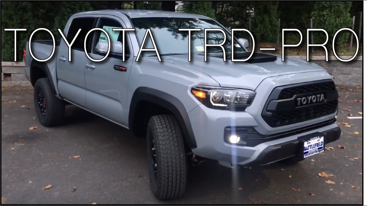 2017 Tacoma TRD-PRO! - YouTube