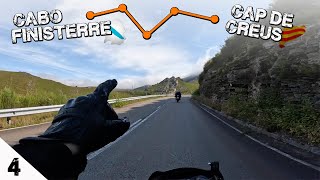 Llegamos al paraiso Motero - De Finisterre a Cap de Creus en Moto