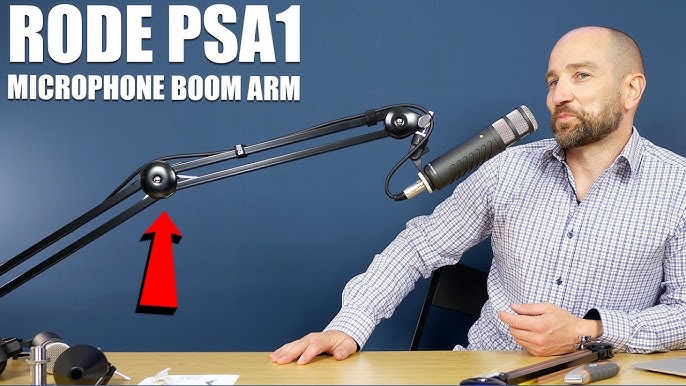 Installing the Rode PSA1+ Mic Arm and comparing to PSA1 