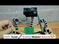 👉 I Built My Own Soldering Helping Hand Using Scrap Parts 🔥 With Fan + Magnifier