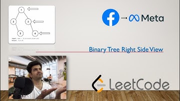BINARY TREE RIGHT SIDE VIEW - META (FACEBOOK) CODING INTERVIEW QUESTION - LEETCODE