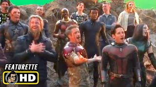 AVENGERS: INFINITY WAR & ENDGAME Secret Behind the Scenes Set Videos [HD] Marvel screenshot 5