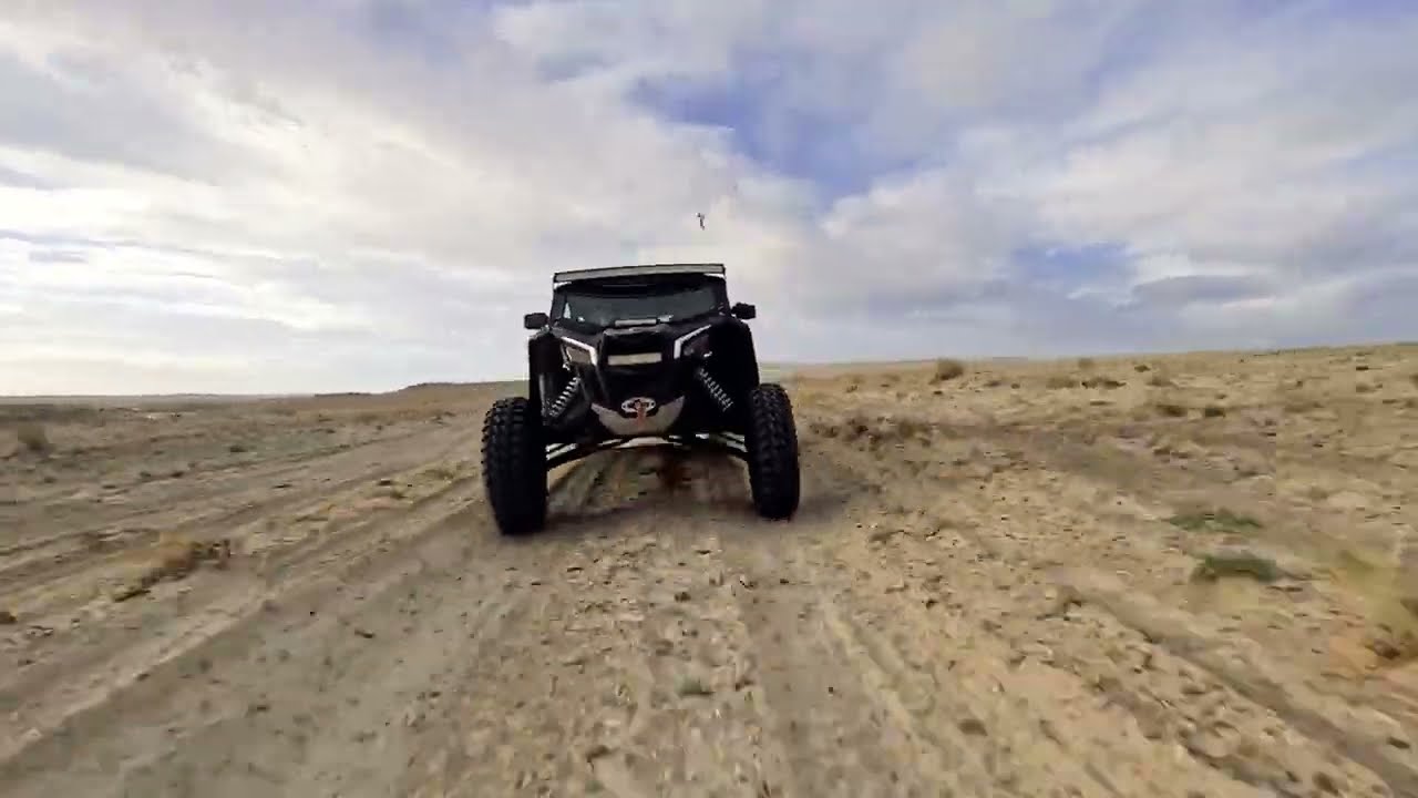 This Canam is chasing my drone!