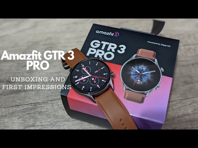 Simplify Your Life with the Amazfit GTR 3 & GTR 3 Pro