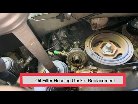 Replacing Oil Filter Housing Gasket on 2010-2013 Acura ZDX /MDX | Fixing Small Oil Leak DIY Tutorial