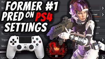 Former #1 Pred on Ps4 Custom Controller Settings + Button Layout & FOV (Apex Legends)