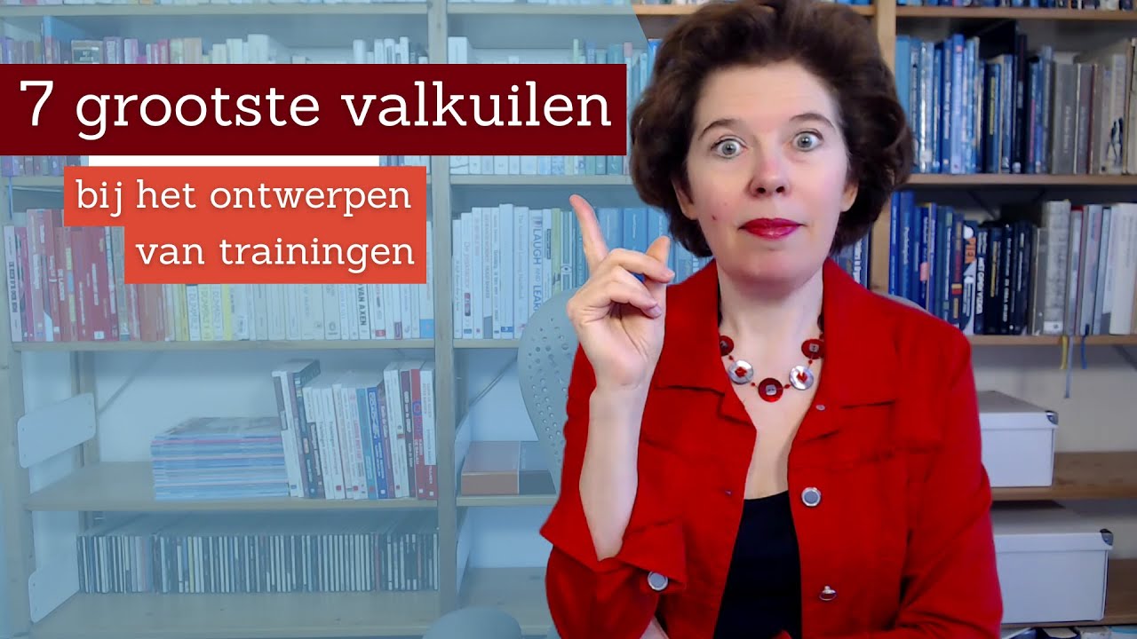 De 7 meest voorkomende valkuilen in je trainingsontwerp