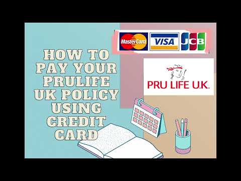 How to pay your Prulife UK policy using credit or debit card  (VISA MASTERCARD JCB)