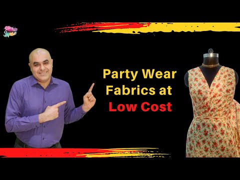 Party Wear Fabrics at Low cost