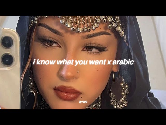 i know what you want x arabic ريمكس - شيرين - صبرى قليل (tiktok song) class=