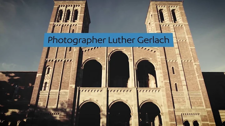 Royce Hall ambrotype at the UCLA Luskin Conference...