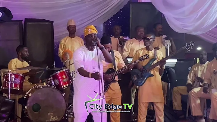PASUMA ON STAGE AT ALHAJI AHMAD ALAWIYE 50TH BIRTHDAY PARTY IN LAGOS