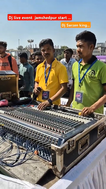 Dj SarZen Live Event Jamshedpur👑 #djsarzenproduction #djcompetition