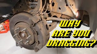 How To Quickly Check if Your Vehicle's Brakes are Sticking and Why!