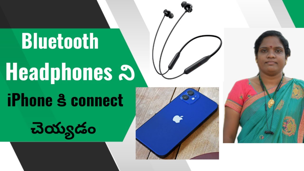 How to Connect / Pair Bluetooth Headphones to iPhone in Telugu Dr. K