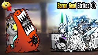 Battle Cats | Baron Seal  NO GACHA | Red Alert Lv.60