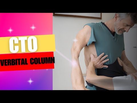 Cervico thoracic orthosis (CTO) for movement restrictions vertibral column | #reels #shorts#foryou