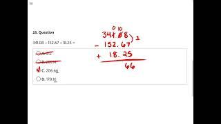 Test-Level Math Practice 3 Solutions