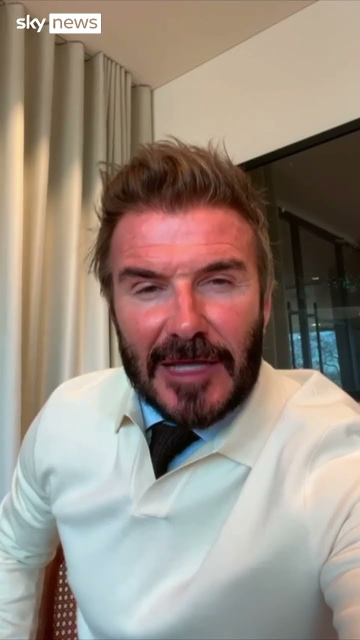 Beckham backs support group for ex-footballers