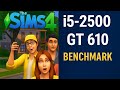 PC Vortex | Intel Core i5 2500 + NVIDIA GT610 2GB | 8GB RAM DDR3: The sims 4