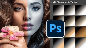 SECRET Photoshop Photographic Toning. Instantly color grade photos
