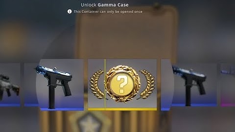 Finally a gamma case hits | CSGO Case Opening