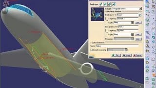 Catia V5 Tutorials|Wireframe and Surface Design|Fill through a Passing Point