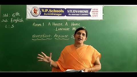 STD 6 CBSE | ENGLISH LEC 6 |  S P SCHOOL SURENDRANAGAR