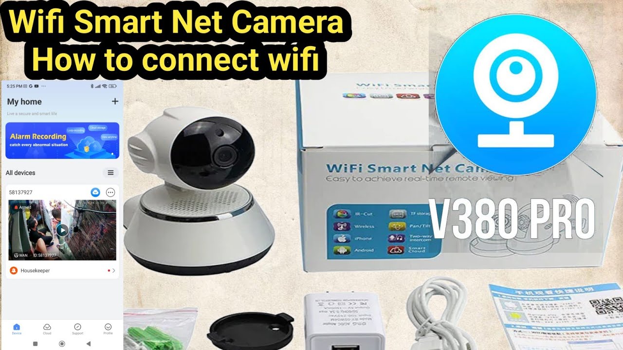 Vice Net Camera Wifi smart net camera how to connect || FULL HD 1080P ||#ios # ...