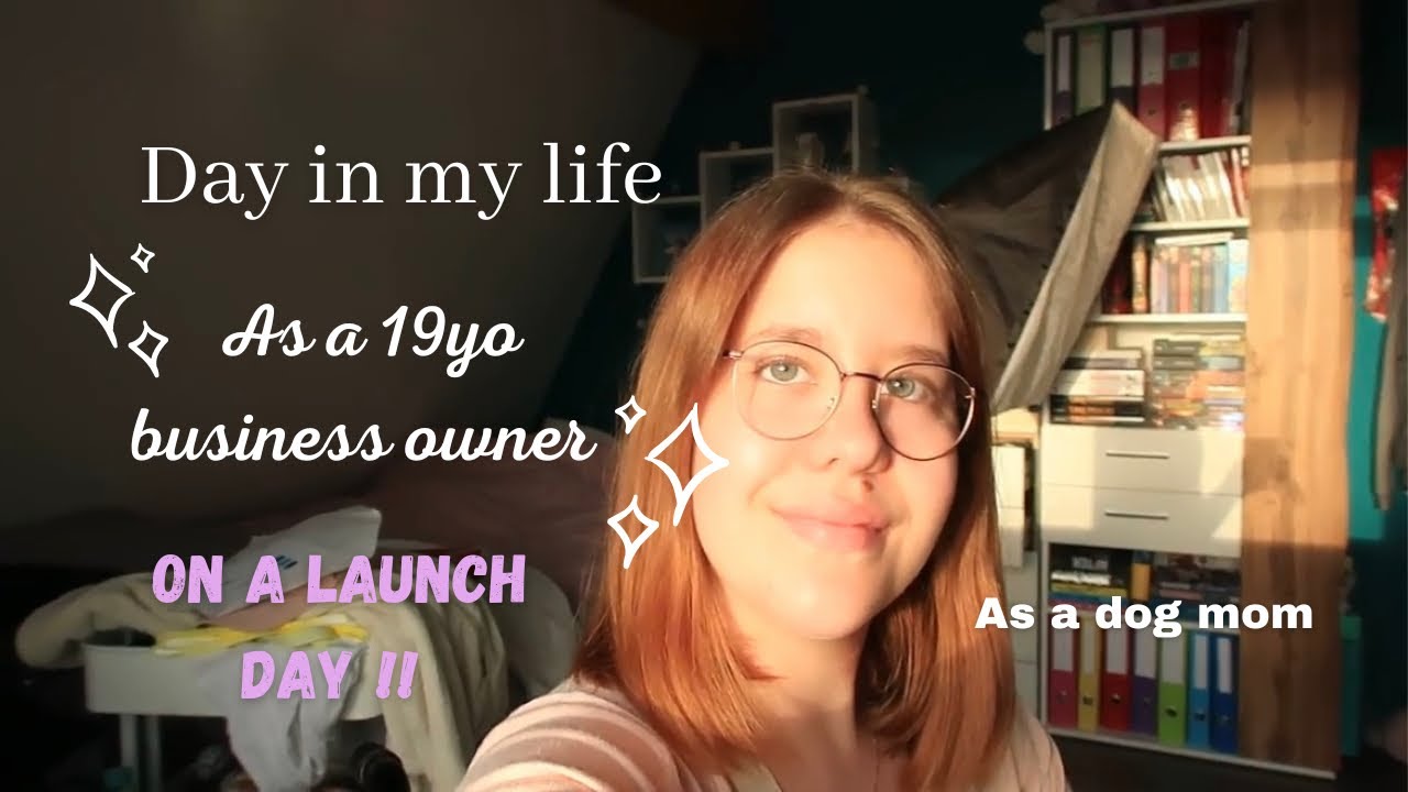 vlogmas 1 | DAY IN THE LIFE as a 19yo business owner, dog mom ...