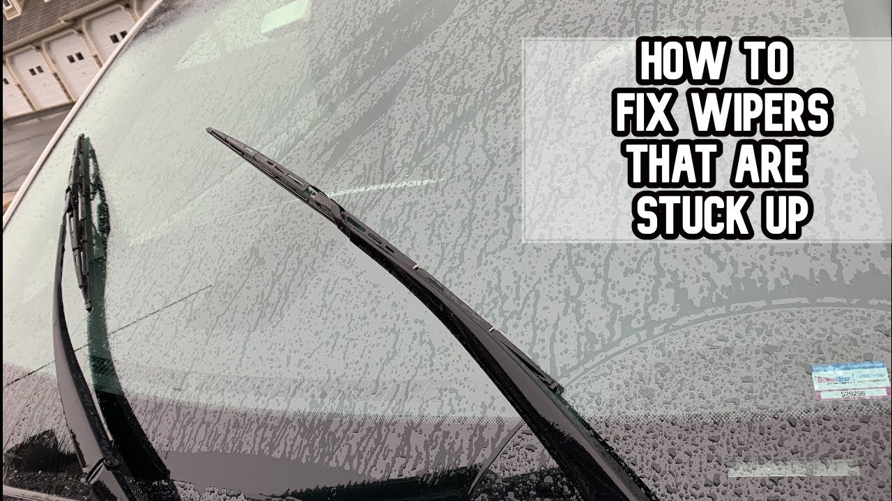 How to Fix Stuck Windshield Wipers  