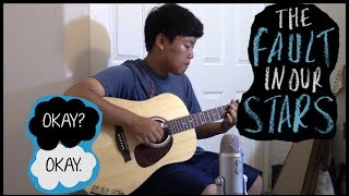 (with tabs) ed sheeran - all of the stars - the fault in our stars ost guitar cover