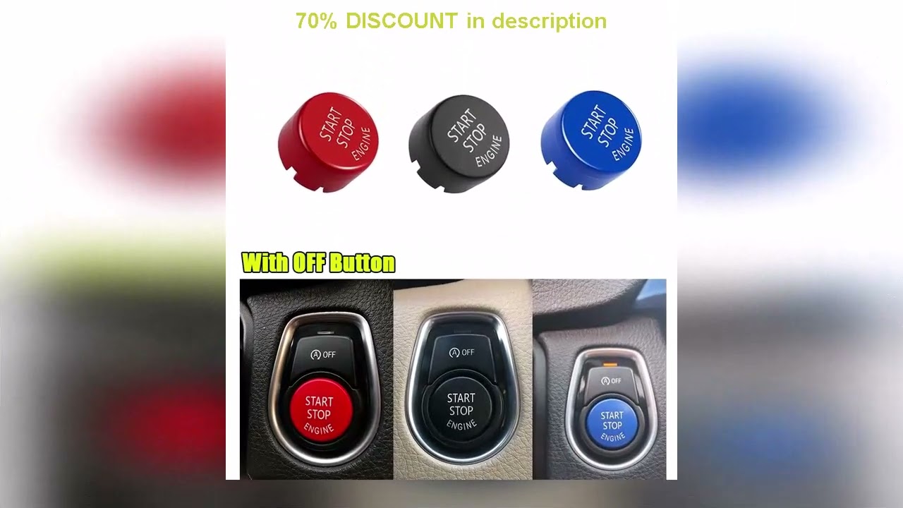 A must-have product! Auto Car Start Stop Engine Switch Button for all the BMW F classisBMW F30 F10