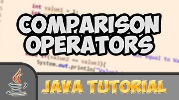 Java Tutorials #007: Comparison operators