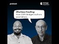 Effortless Proofing: How CAPS Bridges Authors and Editors