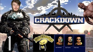 Crackdown - Gameplay Walkthrough - Part 1 - LOS MUERTOS GET DETROYED!