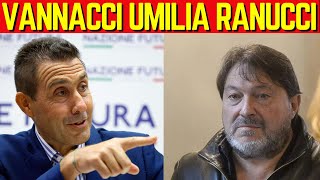 Vannacci Demolisce Ranucci Solo Accuse Vuote