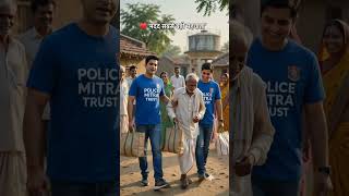 पहचान पद से नहीं, इंसानियत से बनती है — Police Mitra Trust. #socialwork #huminity #biharpolice