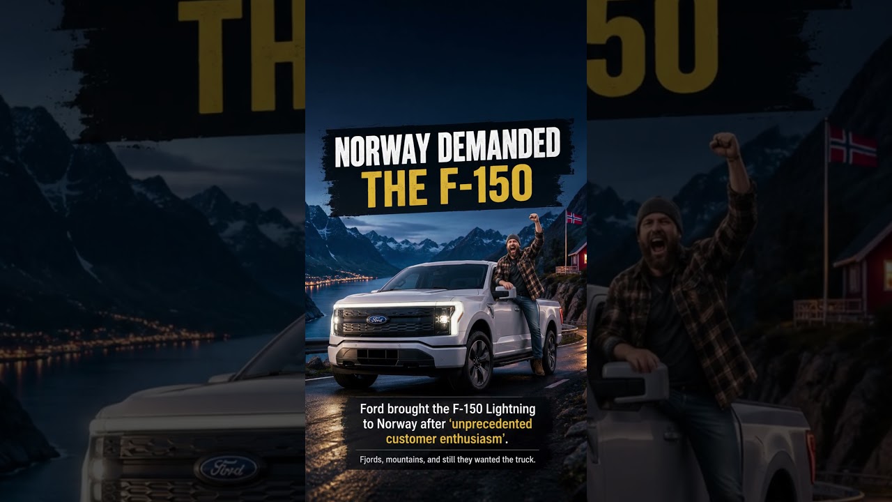 Watch Norwegians demanded the F-150 — and Ford said yes 🛻🇳🇴 on YouTube Watch Norwegians demanded the F-150 — and Ford said yes 🛻🇳🇴 on YouTube