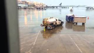 Time lapse of the Charlotte Douglas international airport