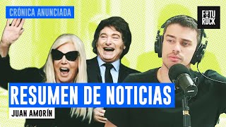 ¿QUÉ FESTEJA MILEI? 52% DE POBREZA | RESUMEN DE NOTICIAS con JUAN AMORÍN en CRÓNICA ANUNCIADA