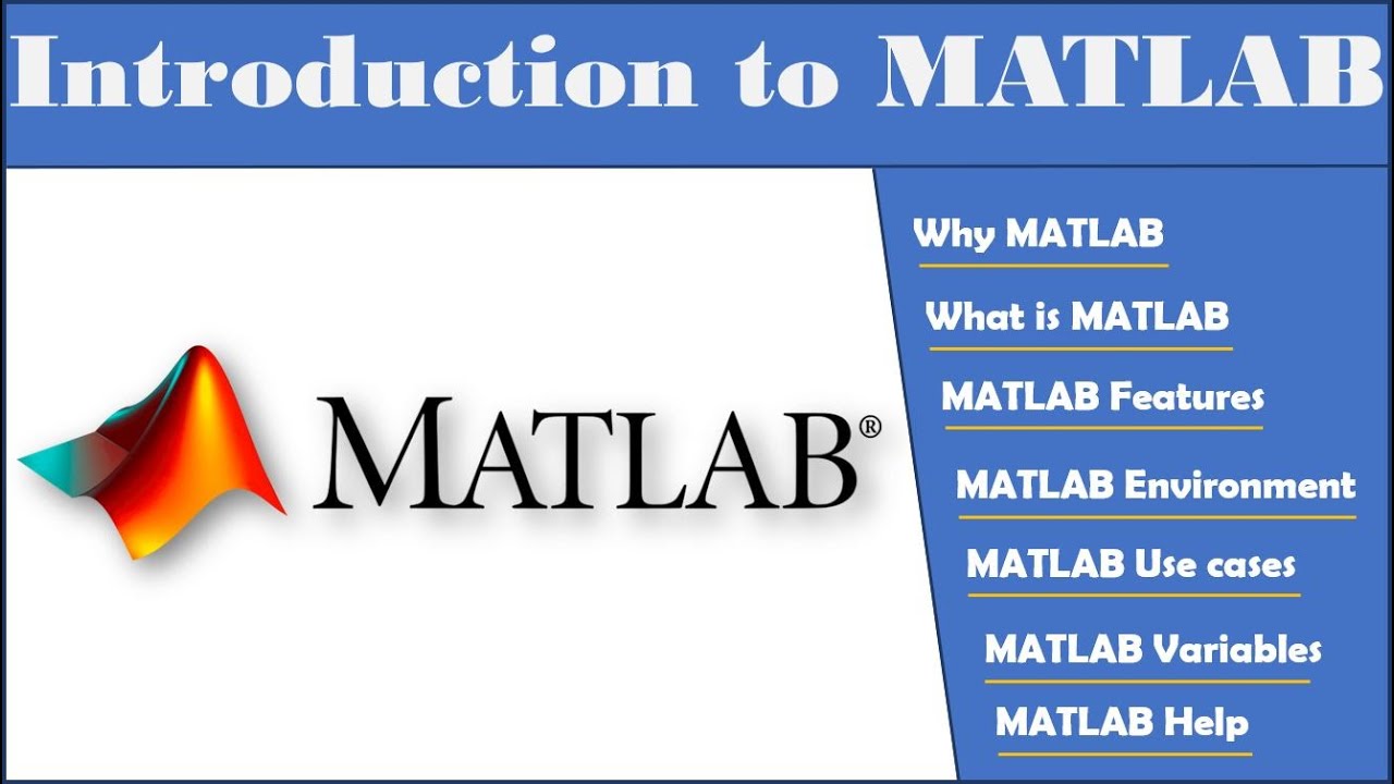 Introduction to MATLAB | What is MATLAB | MATLAB Introduction | MATLAB ...
