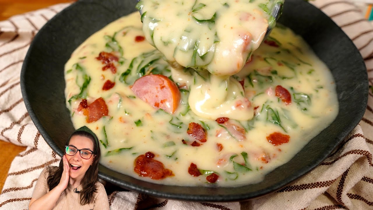 Sopa de batata com bacon | CALDO VERDE cremoso com batata couve e calabresa e bacon