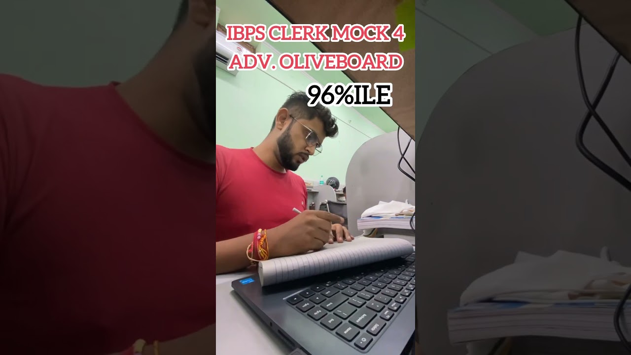 IBPS clerk oliveboard advanced mock test 4 cmnt ur score 
