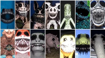 ZOONOMALY - Zoonomaly Original vs Zoonomaly mobile All new Jumpscares & All Monsters + All Bosses