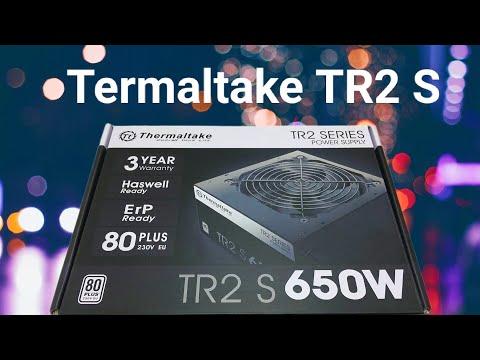 обзор блока питания Thermaltake tr2 s 650w от thermaltake здесь только название