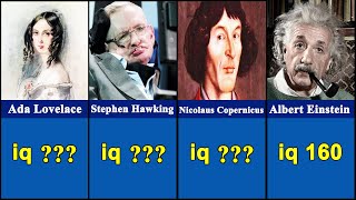 smartest people in the world comparison | People With Most IQ from lowest to highest