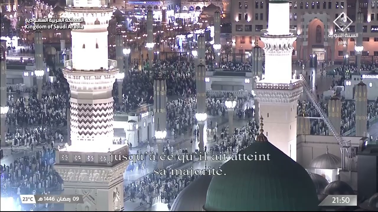 صلاة التراويح للشيخ عبدالله القرافي ليلة 10 رمضان 1446هـ - التسليمتان الأخيرتان
