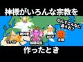 宗教全部地理で決まった話。【宗教編②】